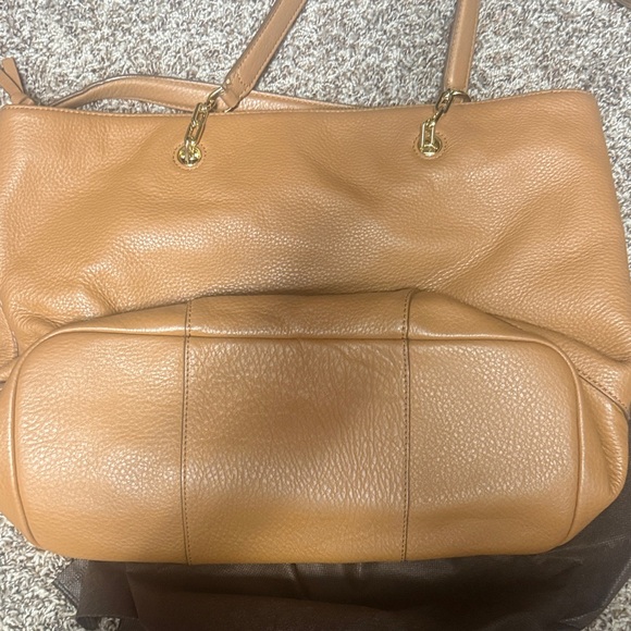 Tory Burch Brown Leather Shoulder Bag - Picture 6 of 6